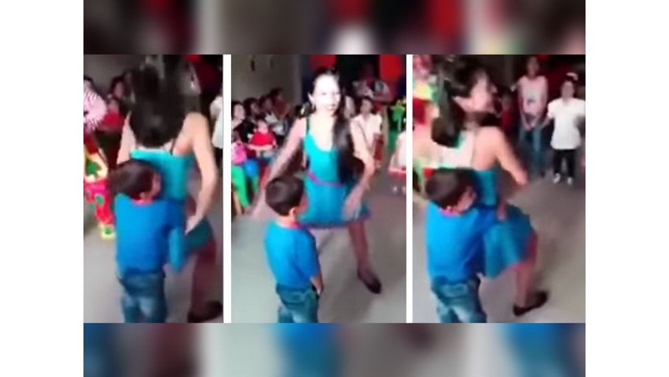 Fiesta infantil en Perú que indigna