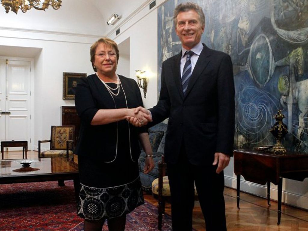 Macri y Bachelet
