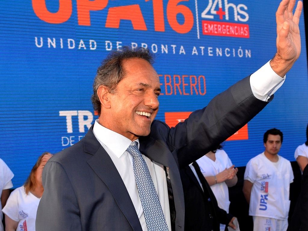 Scioli en La Matanzal