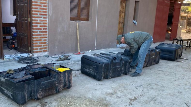 Desbaratan una banda narco que operaba en Jujuy, Salta y Catamarca (Foto Gendarmeria)