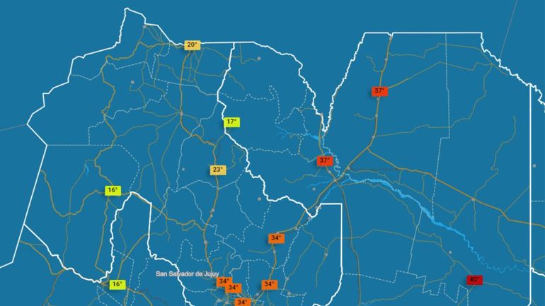 Vuelve el calor con temperaturas extremas para todo Jujuy
