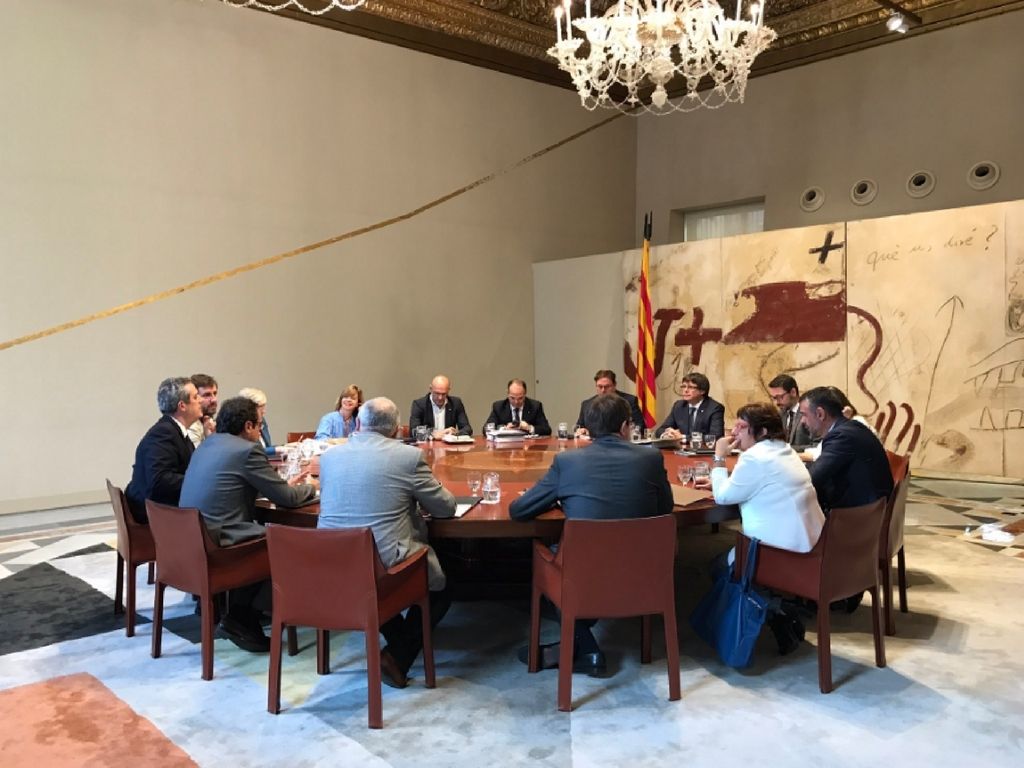 Reunión con Puigdemont