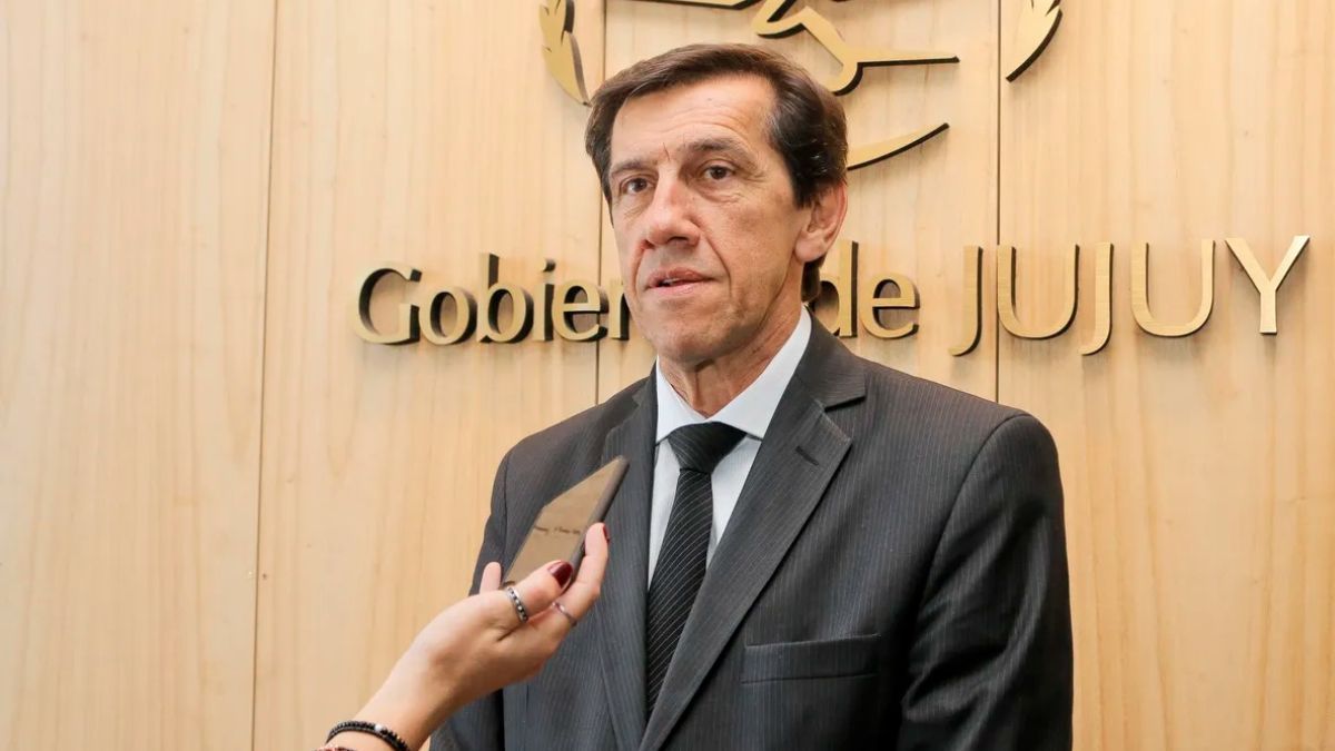 Carlos Sadir, ministro de Hacienda de Jujuy.