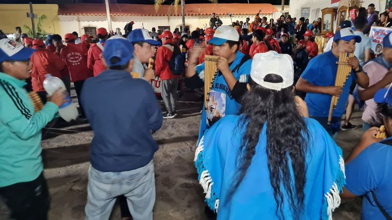 Comenzó la novena de la virgen de Punta Corral en Tilcara