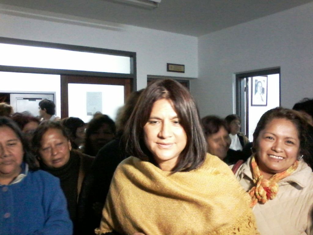 Homenaje a Evita por la Rama Femenina