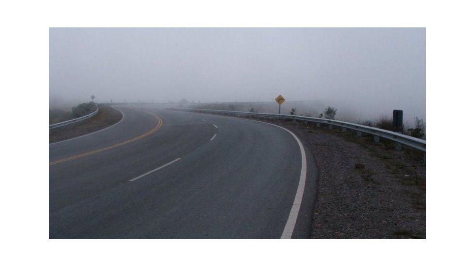 las rutas hoy: neblinas bajas, viento y poca visibilidad