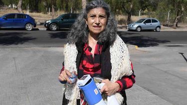 Silvia Saavedra, madre de Nataniel Guzmán