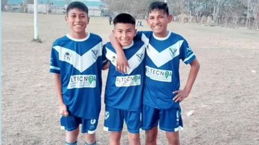 Lautaro, Carlos y Benjamín quedaron seleccionados para probarse en Vélez Sarsfield.
