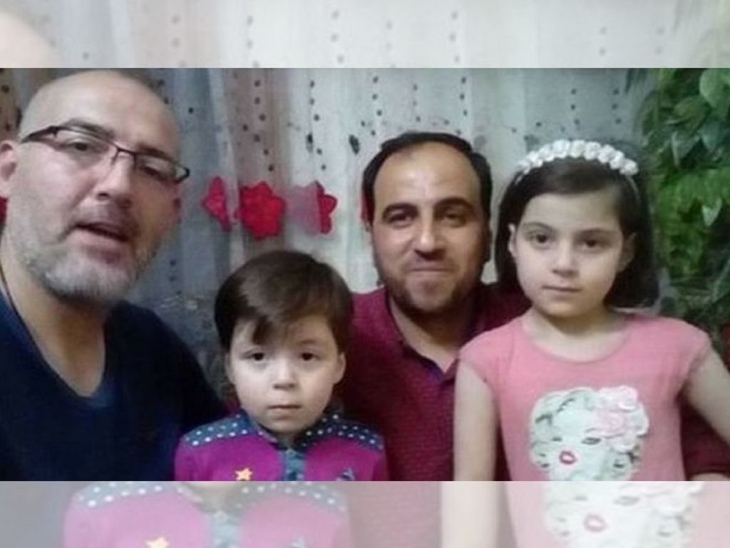 La familia de Omran Daqneesh