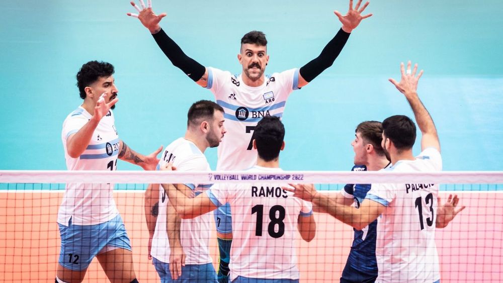 La Selección Argentina de Voley clasificó después de 20 años a cuartos de final de un Mundial.&nbsp;