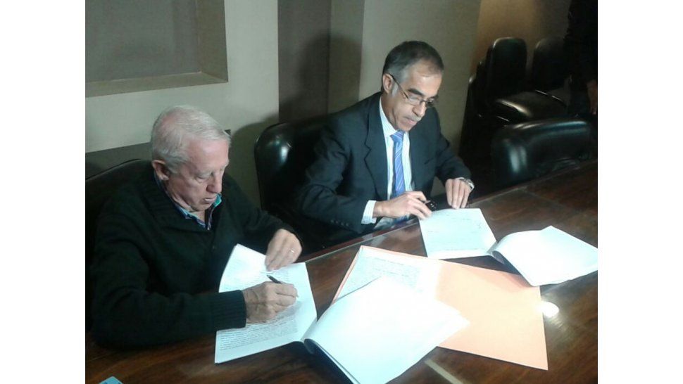 Firma de convenio