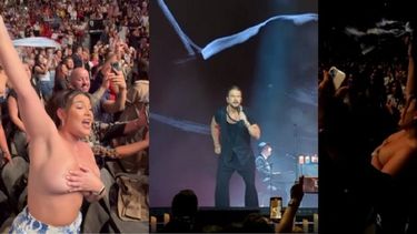 Una fan se desnudó en el show de Ricardo Arjona y él se olvidó la letra.&nbsp;