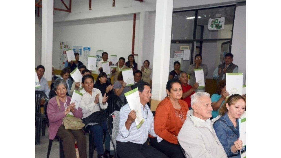 Vecinos beneficiarios