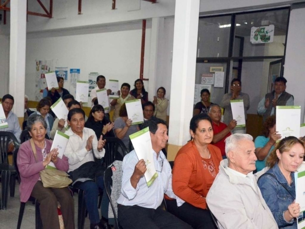 Vecinos beneficiarios