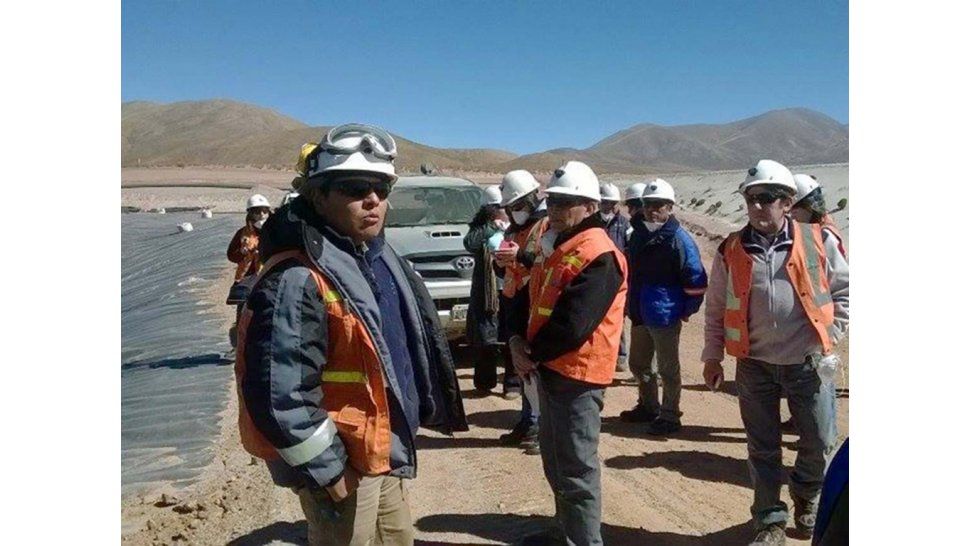 Visita a Minera El Aguilar