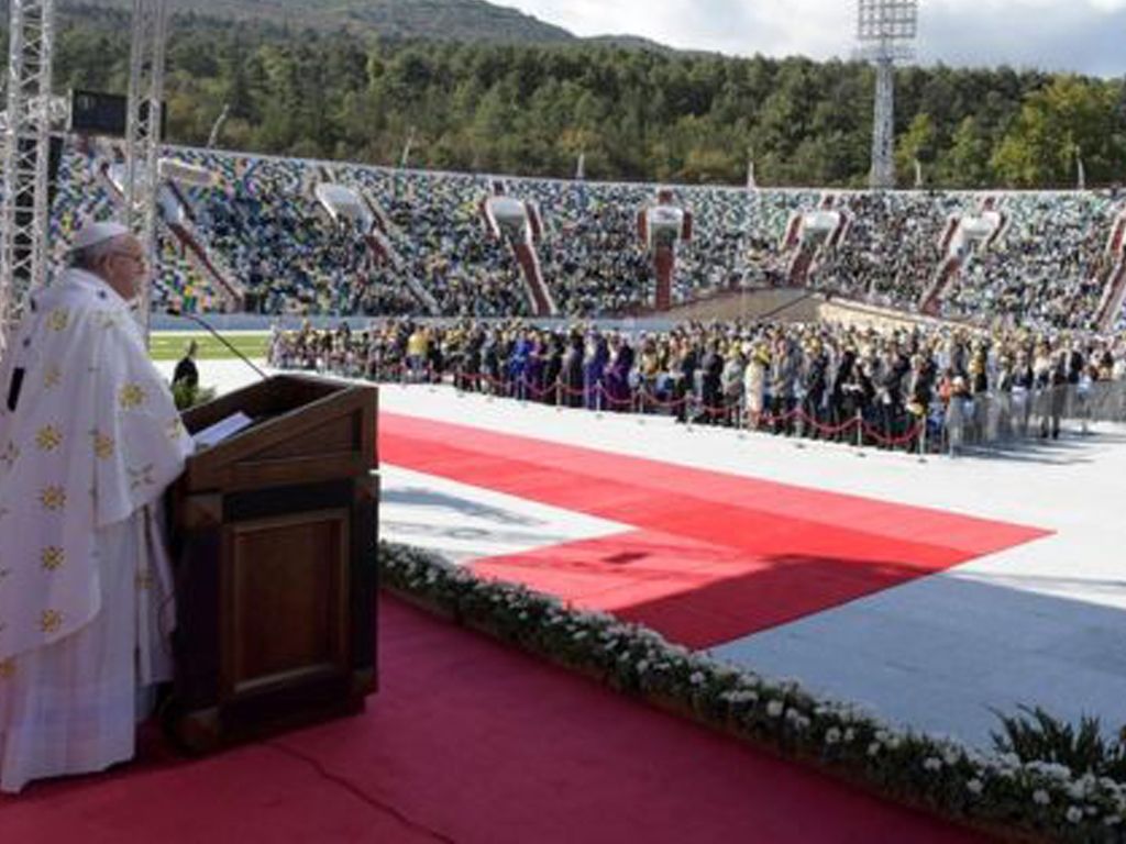 El Papa en Georgia