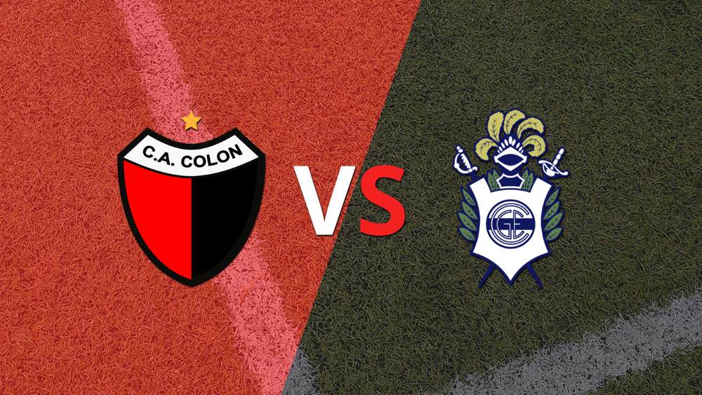 Colón se enfrenta ante la visita Gimnasia por el descenso