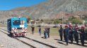 inauguraron los primeros kilometros de vias del tren solar en jujuy