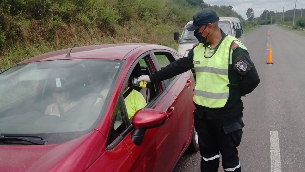 Controles de alcoholemias en la ruta 9 (Foto ilustrativa)