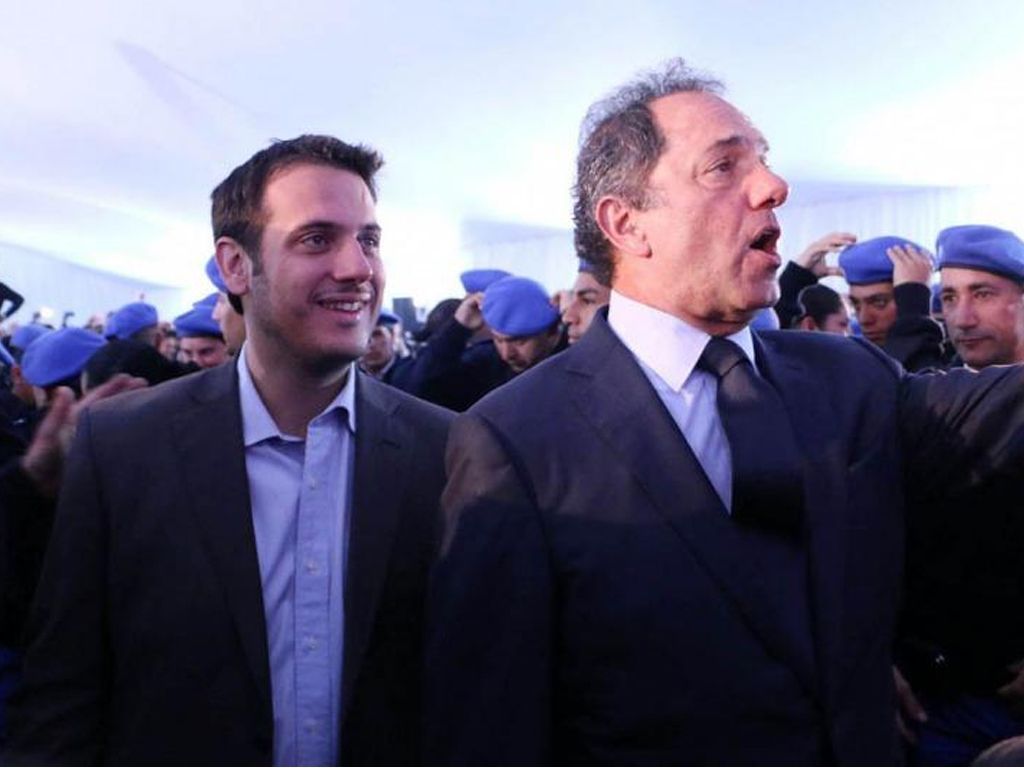 Scioli y Álvarez en Lanús