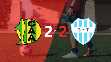 Aldosivi y Gimnasia y Tiro sellaron un empate a dos