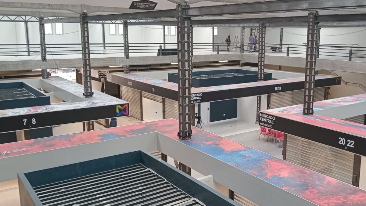 El nuevo Mercado 6 de Agosto