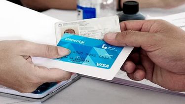La cifra correspondiente a noviembre de la Tarjeta Alimentar.