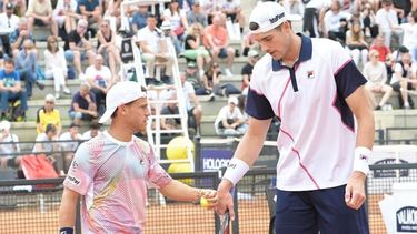 Diego Schwartzman e Jonh Isner perdieron en Roma.