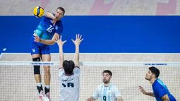 Fixture de la selección argentina de vóley en el Mundial Filipinas 2025.