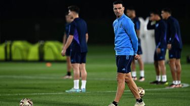 Los 11 de Lionel Scaloni para el amistoso ante Mauritania. Los 11 de Lionel Scaloni para el amistoso ante Mauritania.