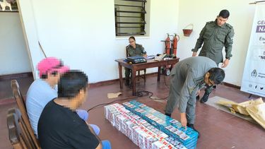 Incautan más de 2 mil atados de cigarrillos ilegales en un operativo en Jujuy.