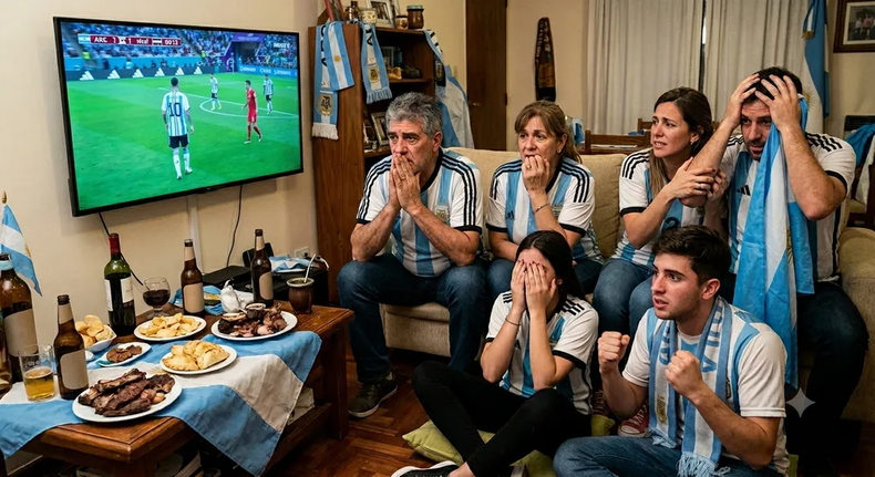 El Mundial y el cuidado del corazón (imagen creada con IA).