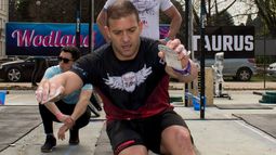 MatíasGänsslen tiene 50 años, es kinesiólogo y apasionado el crossfit y el rugby&nbsp;