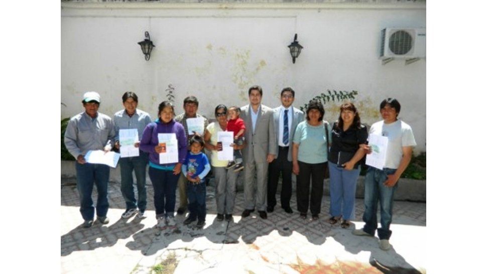 Entrega de subsidios