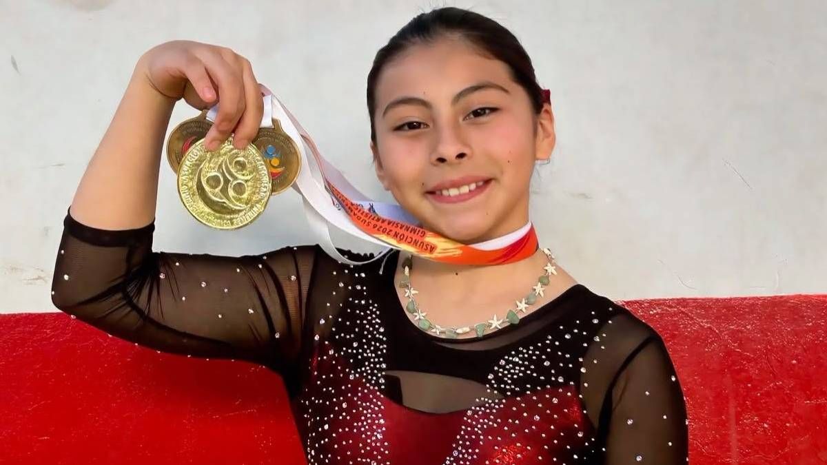 dos jujenas se subieron al podio en el torneo sudamericano de gimnasia artistica