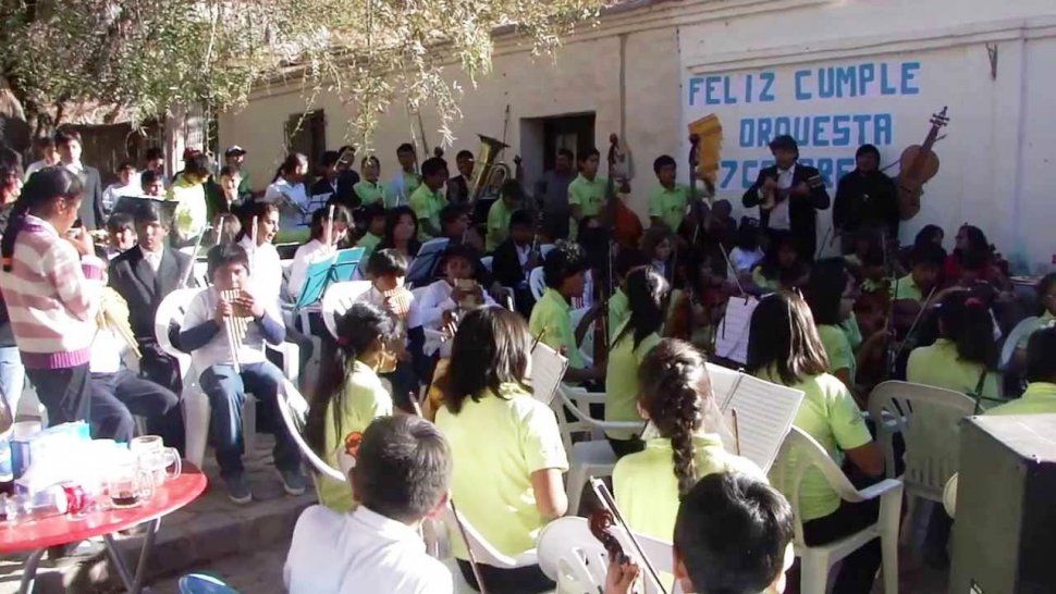 Sueño cumplido: La orquesta infantil 7 colores realizará presentaciones en Córdoba
