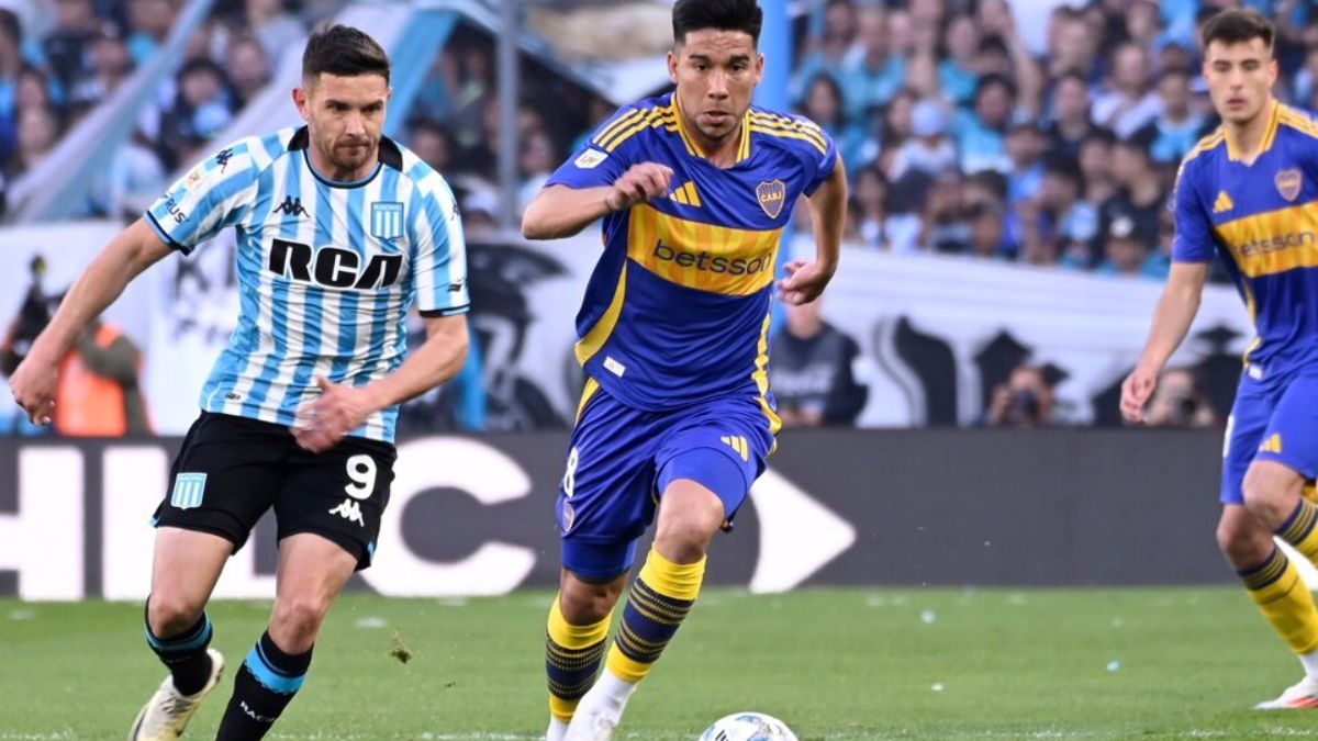 Racing se lo dió vuelta y derrotó 2 a 1 a Boca Juniors en Avellaneda