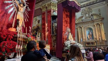 Miles de fieles en la Fiesta del Señor y la Virgen del Milagro en Salta