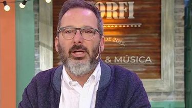 Se complicó la salud de Gerardo Rozín.