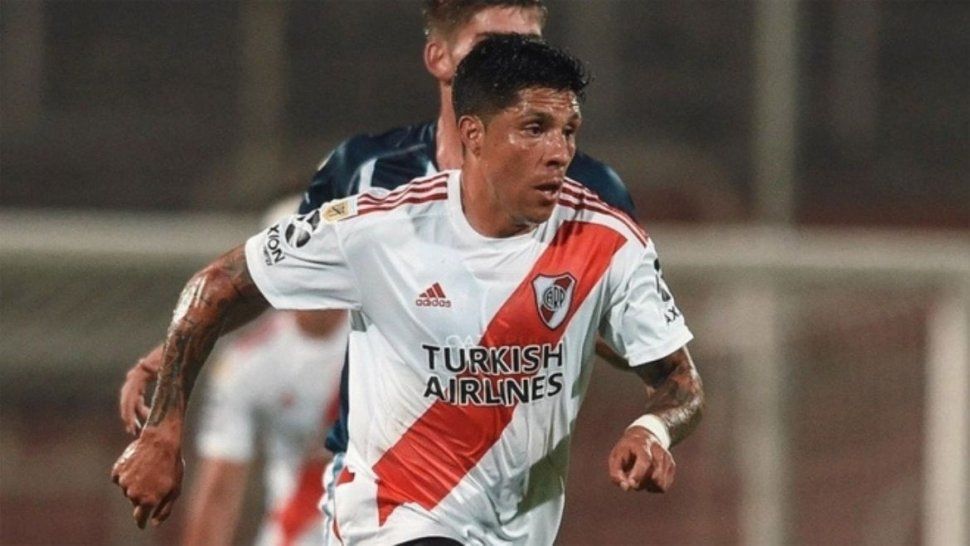 Enzo Pérez, mediocampista de River.