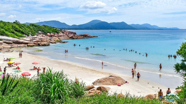 Florianópolis: el mapa que revela las playas contaminadas por brote de diarrea.&nbsp;