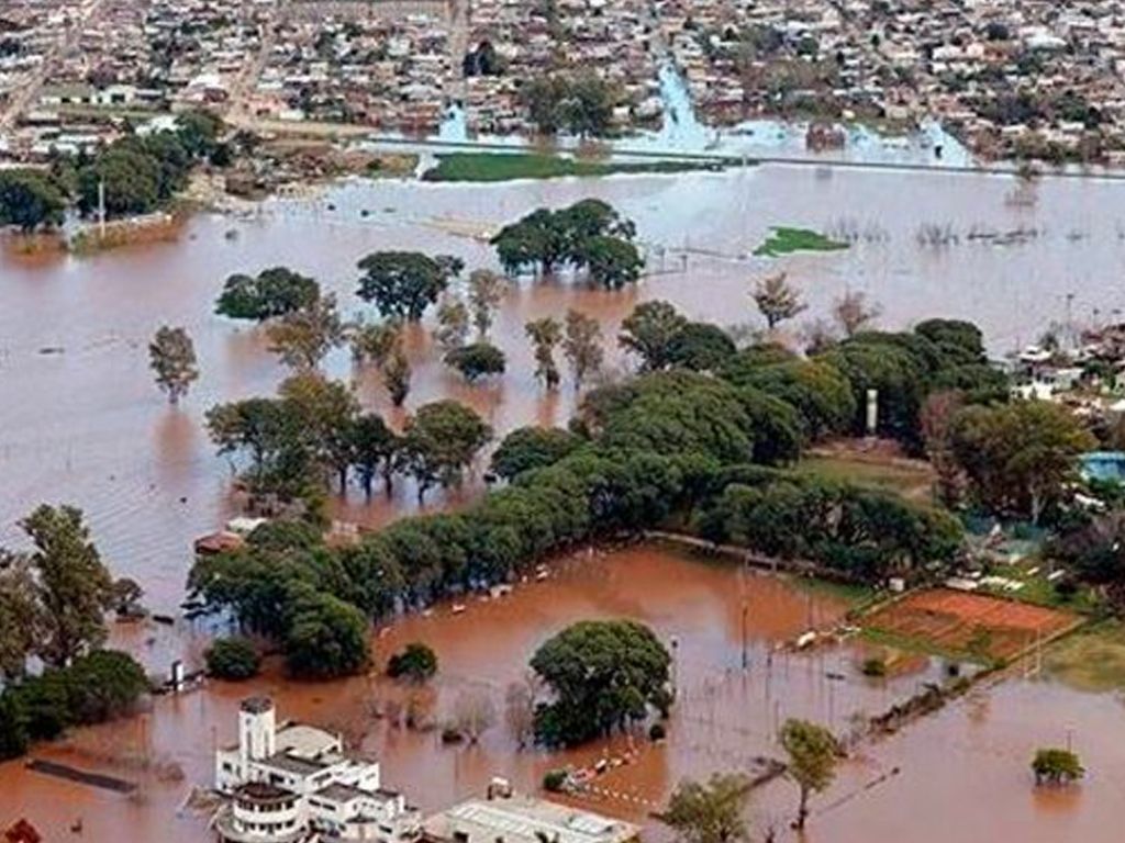 Inundación en Entre Ríos