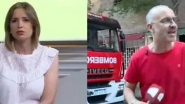 El conductor estuvo cerca de embestir al cronista, quien no dudó en insultarlo.
