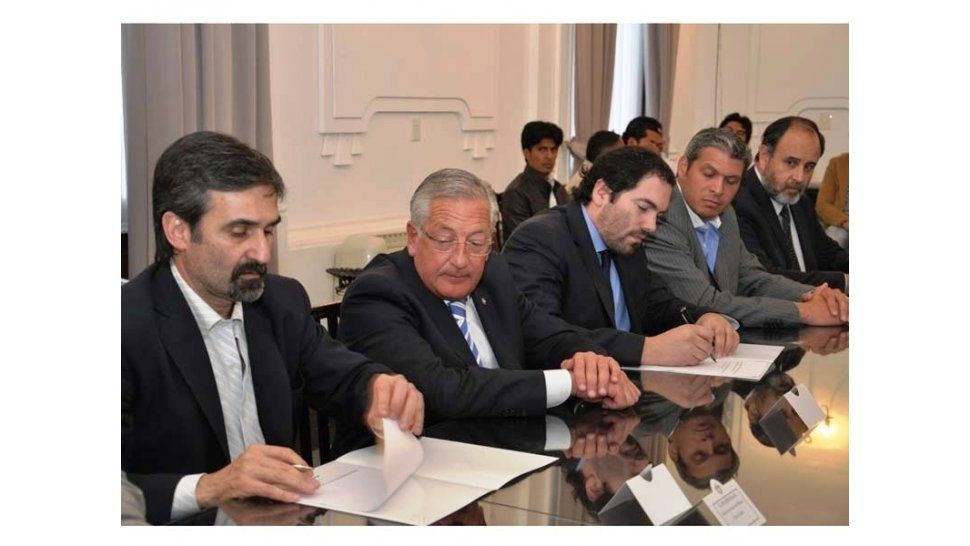 Firma de convenio