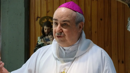 El obispo César Fernández.