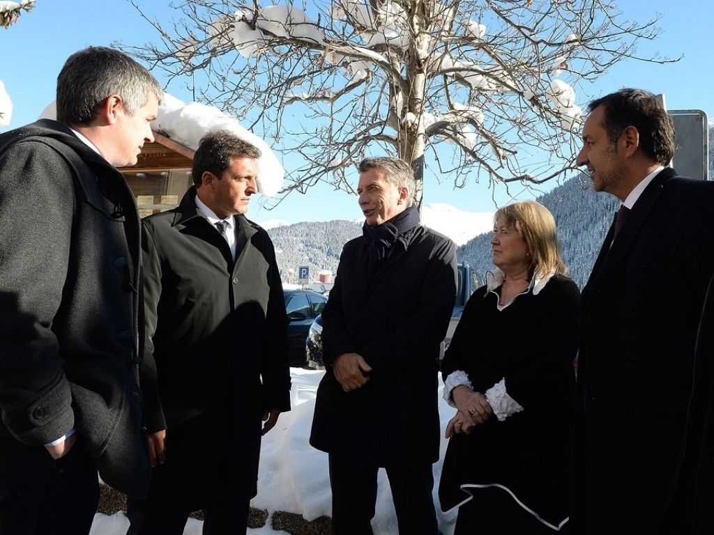 Macri en Davos