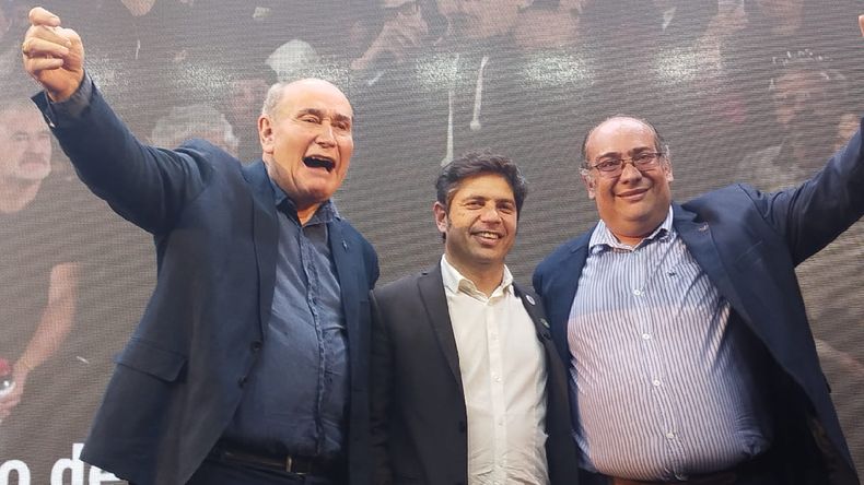 Axel Kicillof encabezó un acto del peronismo en Palpalá