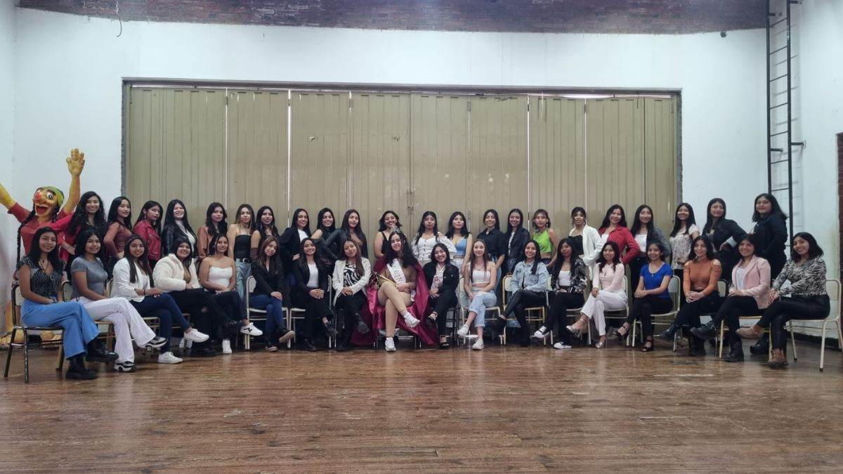 Candidatas Centro Polivalente de Arte.