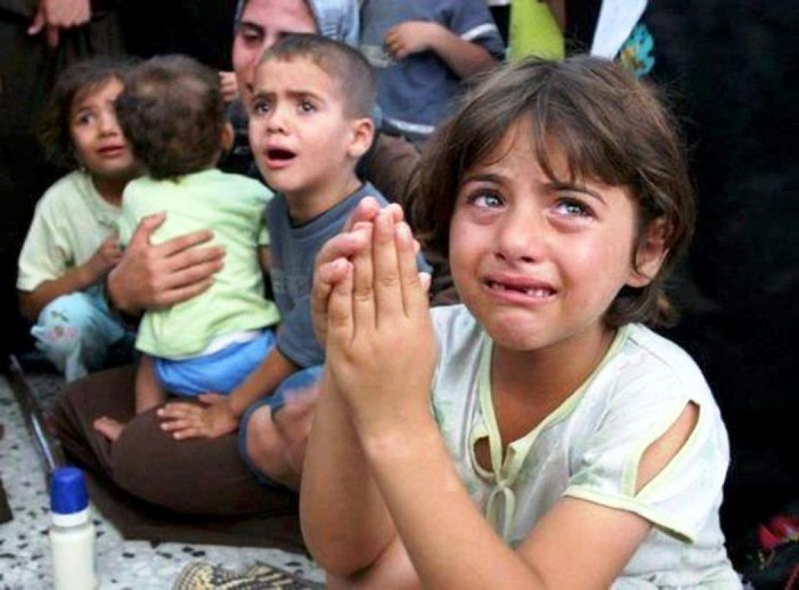 Niños palestinos