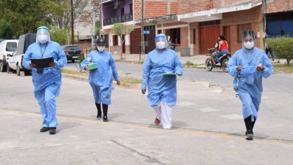 Reporte de casos de covid en Jujuy